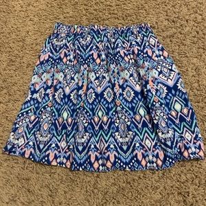 Patterned skirt